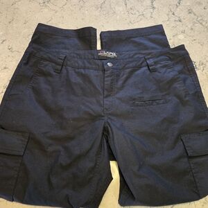 LAPG Stretch Ops Tactical Pants Womens Size 20 X 30 Short Navy Cargo  Pockets
